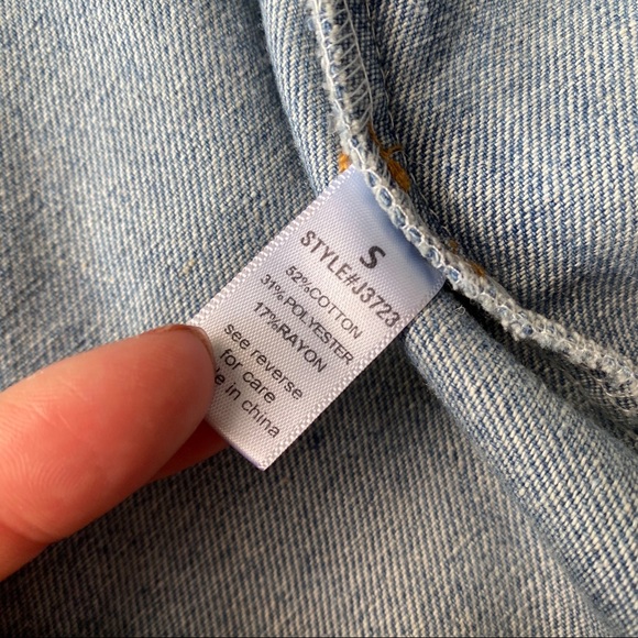 💙 ACTIVE USA BLUE JEAN JACKET! - Picture 10 of 13